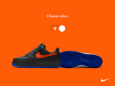 Choose sides. A concept for Nike and the MLB by Johnny Self on Dribbble