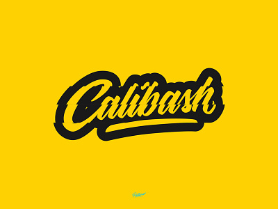 Calibash brand branding brands calligraphy design instagram lettering logo logos typography