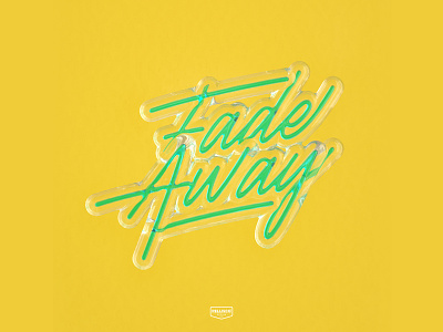 Fade Away 3d branding candy cinema4d color glass lettering logo typography