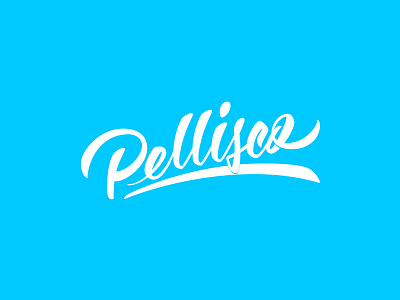Pellisco brand design lettering typography