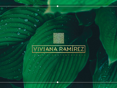 Viviana Ramírez brand design lettering typography