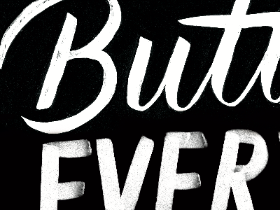 Butt Ever butt existentialism handrawn insecurity lettering not sure thing