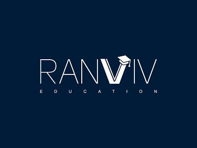 RANVIV Education brand branding education insitut institution kingdom logo london ranviv uk united