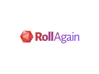 RollAgain logo design brand identity logo design