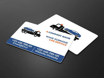 Business card graphic design