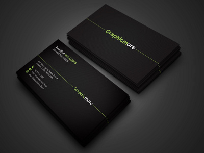 Business card graphic design