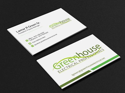 Business card graphic design