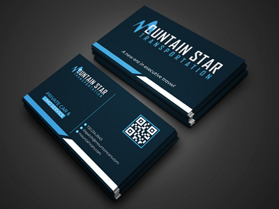 Business card graphic design