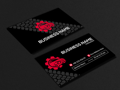 Business card graphic design