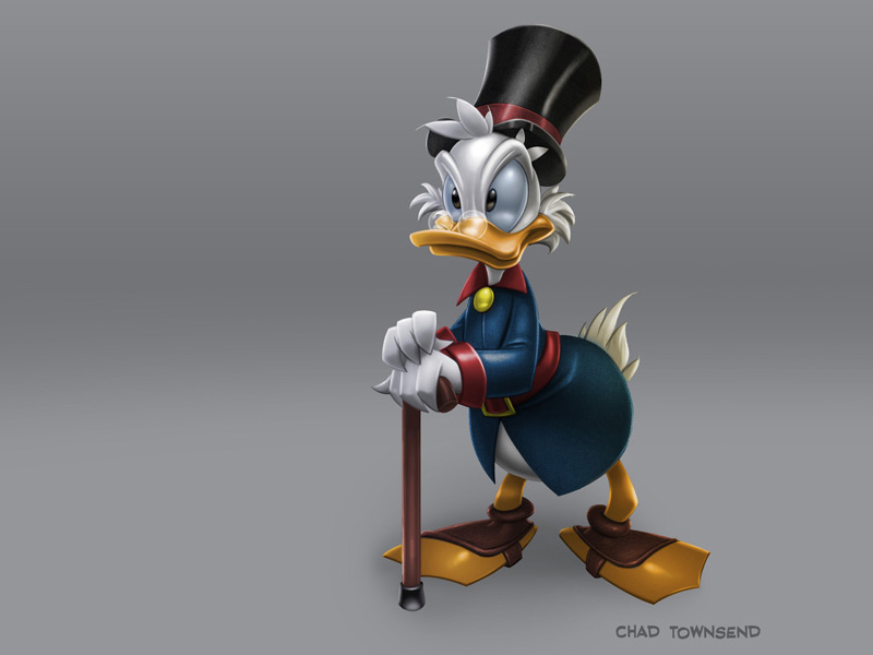 Uncle Scrooge by Chad Townsend on Dribbble