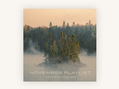 November - Soundcloud Playlist cover art designer playlist music november playlist soundcloud