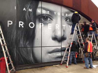 Campaign we created for Orphan Black on BBC America bartleyndick bbcamerica entertainmentagency notyourproperty nycbrandingagency orphanblack tatianamaslany