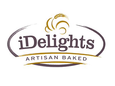 iDelights Brand logo artisanbaked bakery bakerylogo bartleyndick croissant danish foodbranding foodidentity idelights muffins nycbakery nycbrandingagency