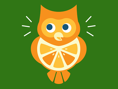 Tangerine Owl bartleyndick concept foodillustration graphicdesign illustration nycbrandingagency packagingillustration tangerine tangerineowl