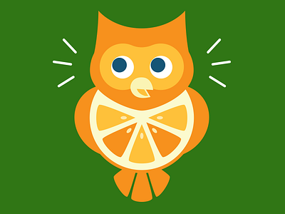 Tangerine Owl bartleyndick concept foodillustration graphicdesign illustration nycbrandingagency packagingillustration tangerine tangerineowl