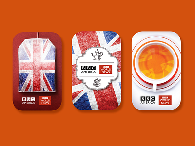 BBC World News Tea Tins