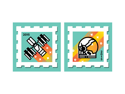Space stamps