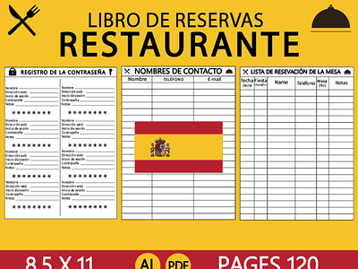 libro de reservas restaurante