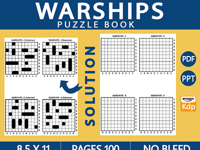 Warships - Puzzle Book