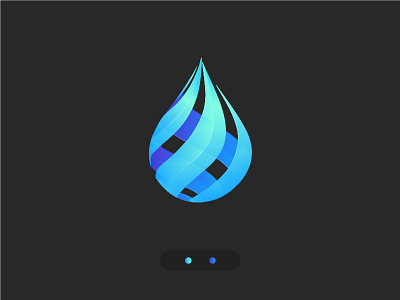 眼泪似水滴 graphic icon water