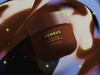 FUNGUS Skincare - Jar graphic design packaging design