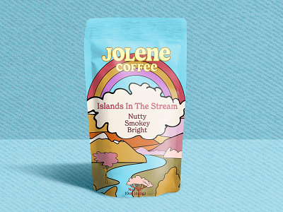 JOLENE Coffee - Islands In The Stream graphic design illustration packaging design