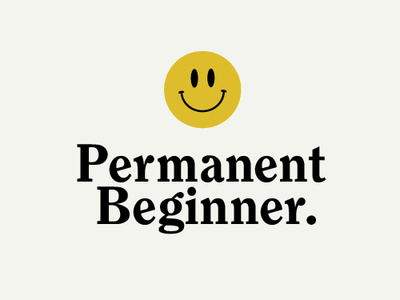 Permanent Beginner™ permanent beginner tim mac