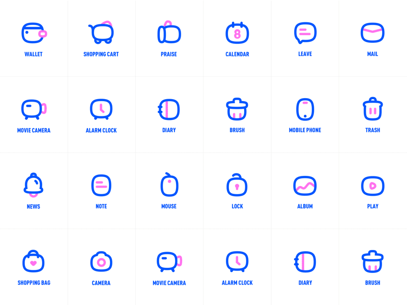 Icons app black cute design gif icon icons illustration line logo simple ui