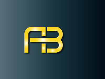 Creative letter logo, AB letter.. branding graphic design logo