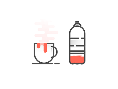 Dribbble Shot 7 bottle cup