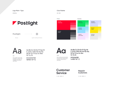 Postlight - Branding app branding icon identity illustration iphone logo mark sketch website