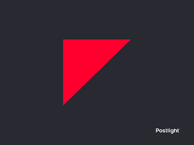 Postlight - Logo Mark branding icon identity light logo post symbol