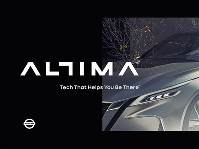Nissan - Altima app branding icon identity illustration iphone logo mark sketch website