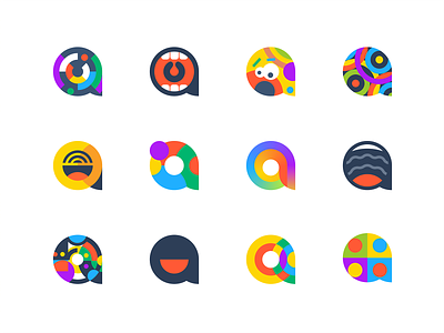 funky logos app branding design icon icons identity illustration iphone logo mark sketch website