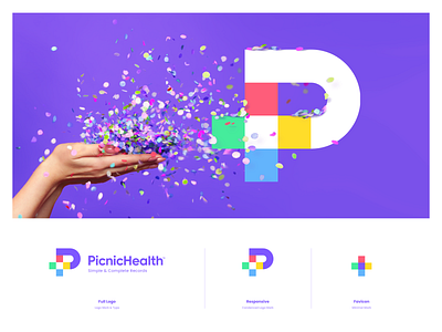 PicnicHealth barahlo branding icon identity illustration iphone logo mark sketch web