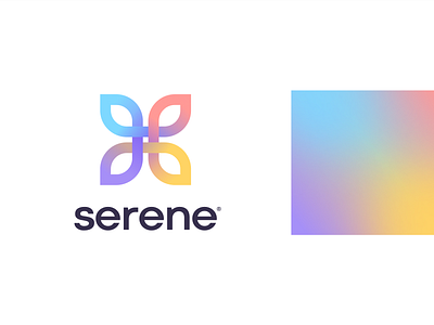 serene app branding icon identity illustration iphone logo mark sketch website