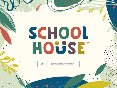 SchoolHouse app branding icon identity illustration iphone logo mark sketch website