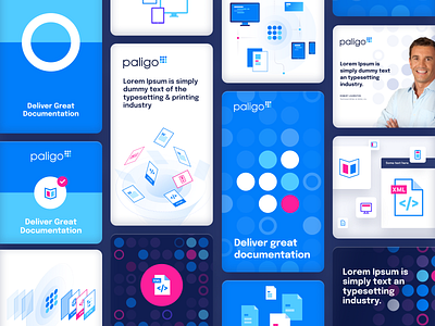 Paligo app branding design icon identity illustration iphone logo mark sketch website