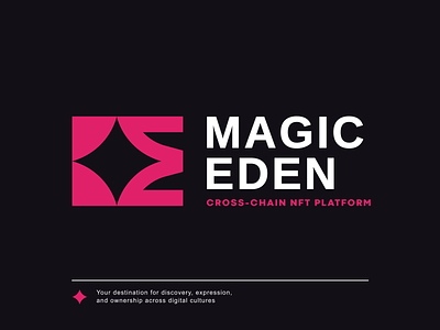 MagicEden Logo blockchain branding crypto design eden figma identity illustration logo magic mark nft vector