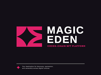 MagicEden Logo blockchain branding crypto design eden figma identity illustration logo magic mark nft vector