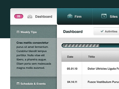 Dashboard UI admin dashboar design panel ui ux