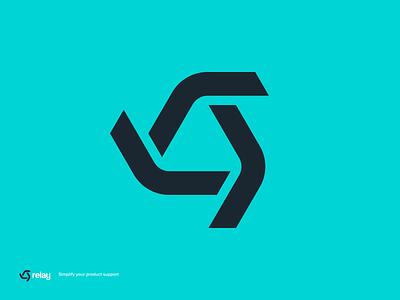 Relay branding design figma identity illustration logo mark vector