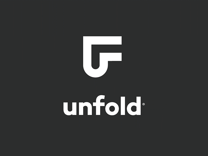 another unfold logo concept