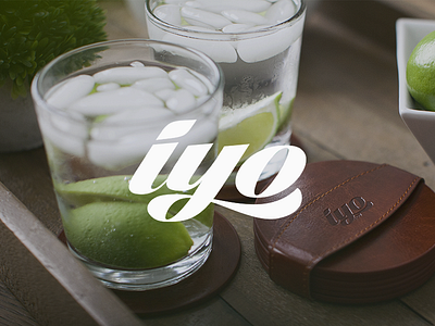 iyo logo + product photography branding logo photography