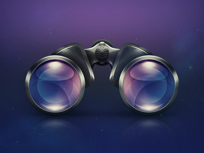 Binoculars apple binoculars icon ios lens shinny zoom