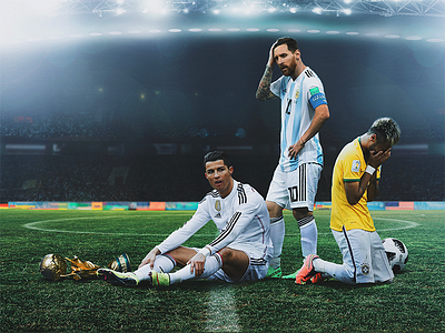 HD wallpaper: Soccer, Cristiano Ronaldo, Lionel Messi, Neymar