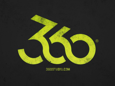 360 360 chain icon identity logo loops retro