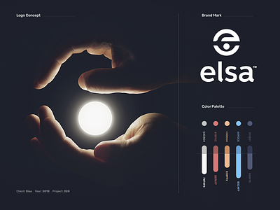 Elsa - Branding app banners branding business card crm elsa hands identity logo