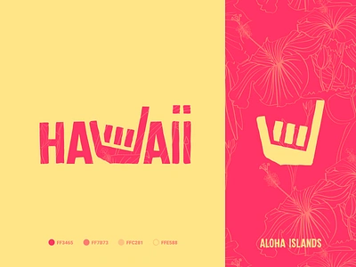 Ha🤙aii branding call hand hang loose hawaii icon identity logo mark shaka