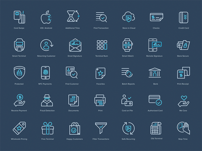 PayJunction - Icon Set